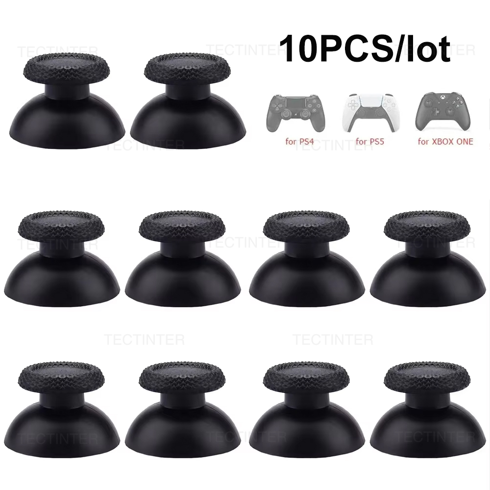 Retro Gaming Xbox 360 - 10 個ジョイスティック交換用 PS5/PS4/PS3/PS2 コントローラーアクセサリーサムスティックアナログキャップ修理部品 XBOX ONE/360