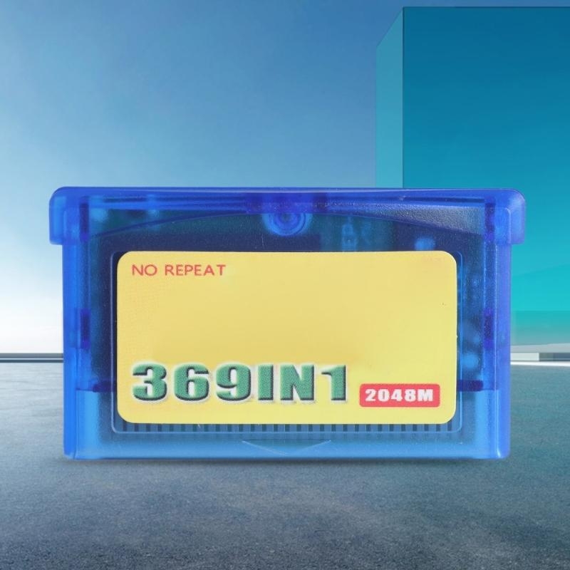 Retro Gaming Xbox - 369 in 1 英語版ゲームカード ビデオゲームカートリッジカード コンソール用