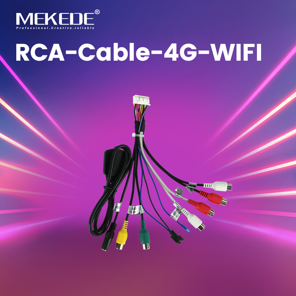 Composite Rca Cable - MEKEDE 20 ピン RCA オーディオビデオケーブル WIFI/4