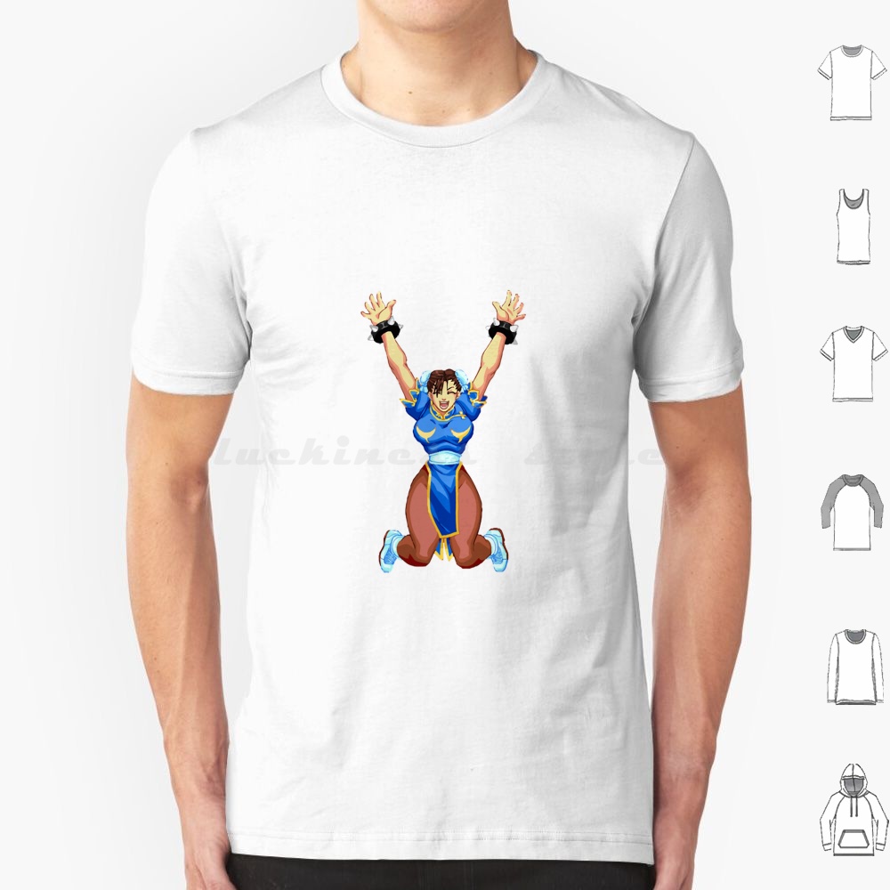 Retro Gaming Kent - 春麗 Tシャツ ビッグサイズ 綿100% リュウ ケン