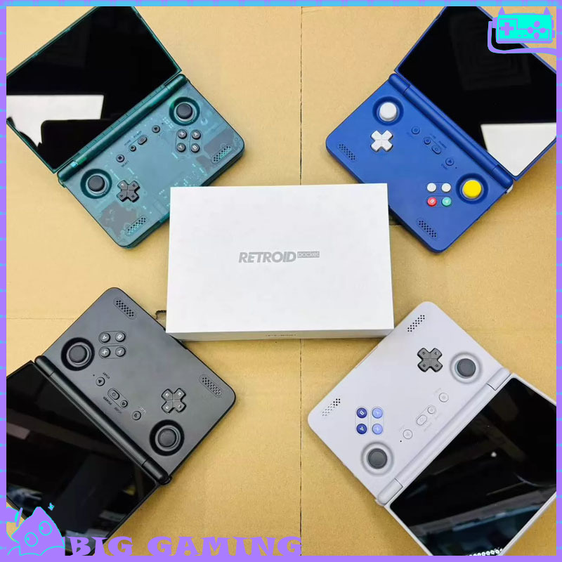 Retro Gaming Xbox Series S - Retroid Pocket Flip2 ゲーミングハンドヘルド OLED 5.5インチ