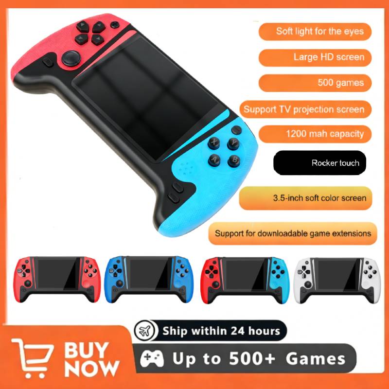Retro Gaming Device Handheld - レトロハンドヘルドビデオゲームコンソール Linux システム 3.5 インチ LCD