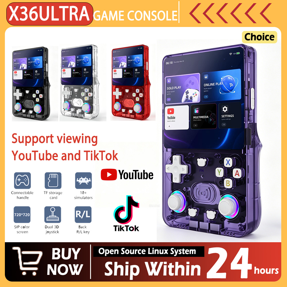 新型X36ウルトラレトロ携帯ゲーム機、4.0インチ画面でYo - Retro Gaming Device Handheld のレビューと価格