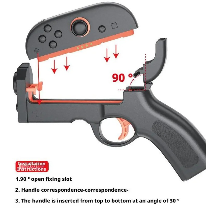 Switch2 ゲームガンコントローラー用左右ゲームシューテ - Retro Gaming Gun のレビューと価格