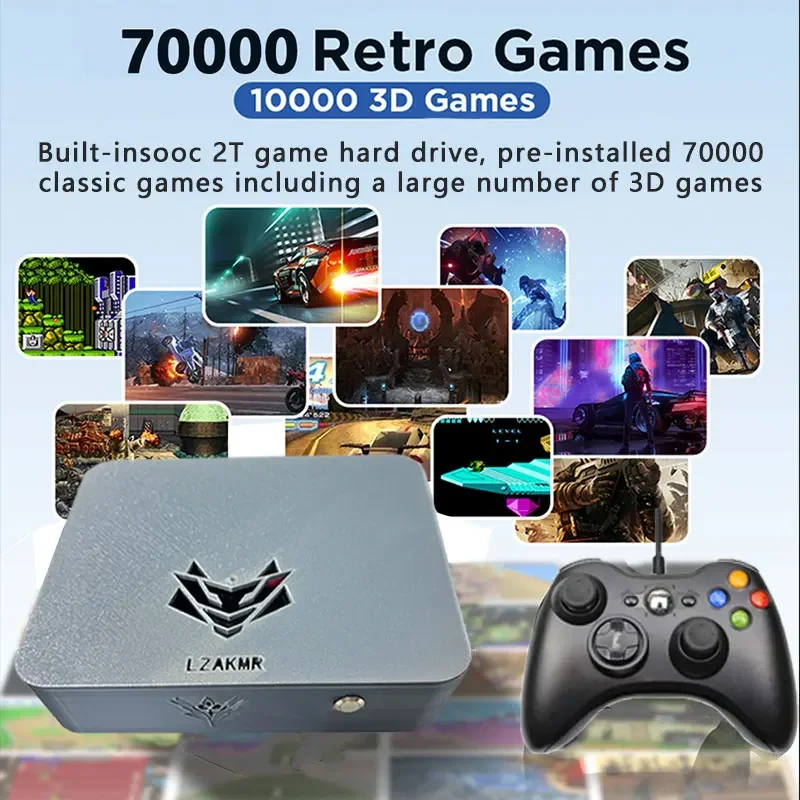 デュアルシステム AK1 Pro ゲームボックス 70000 - Retro Gaming Qss のレビューと価格
