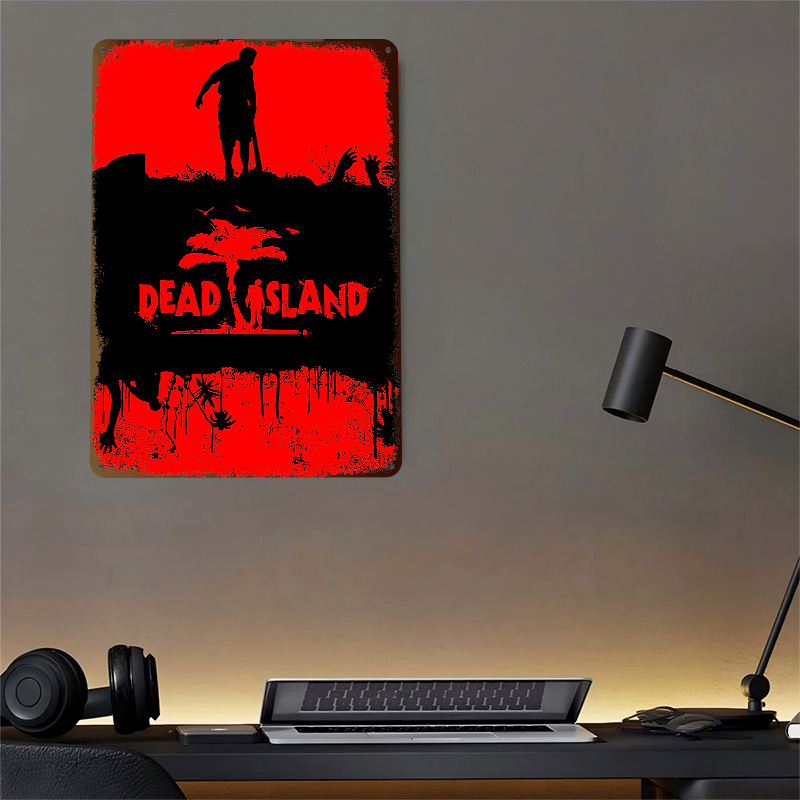 デッドアイランドゲームパーソナライズされた3Dテクスチャメタ - Retro Gaming Island のレビューと価格
