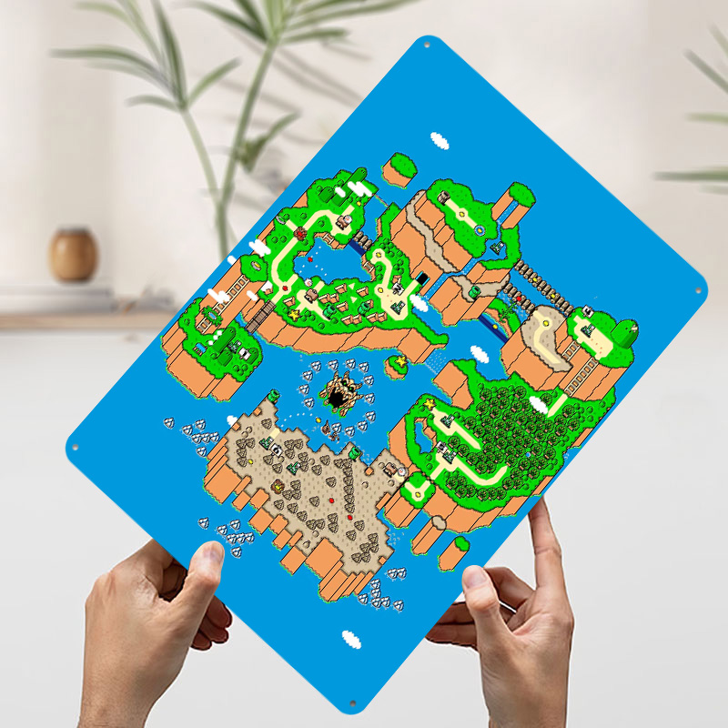 恐竜ランドメタルポスターカスタマイズされたウォールアートレト - Retro Gaming Island のレビューと価格