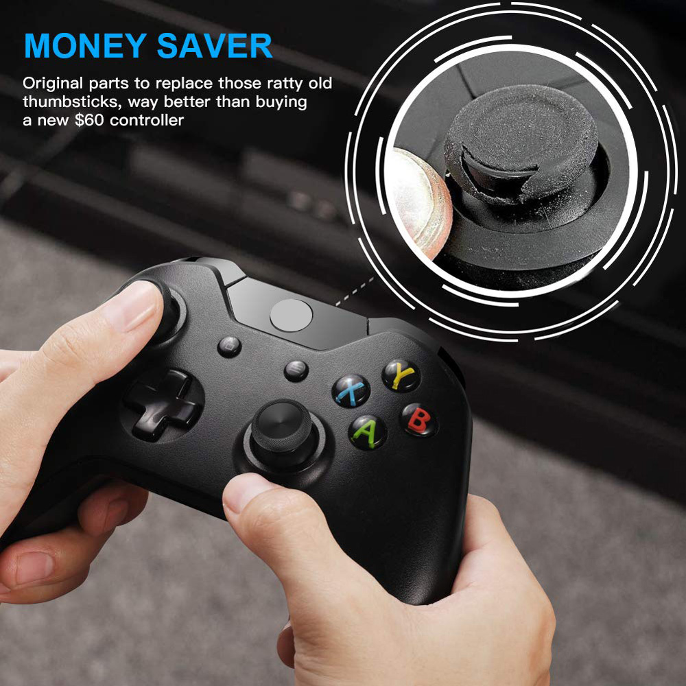 交換用ジョイスティックキャップ XBOX ONE/360 コ - Retro Gaming Xbox 360 のレビューと価格