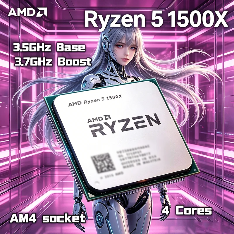 AMD Ryzen 5 1500X AMD R 5 1500 - Amd Cpu Ryzen 5 のレビューと価格