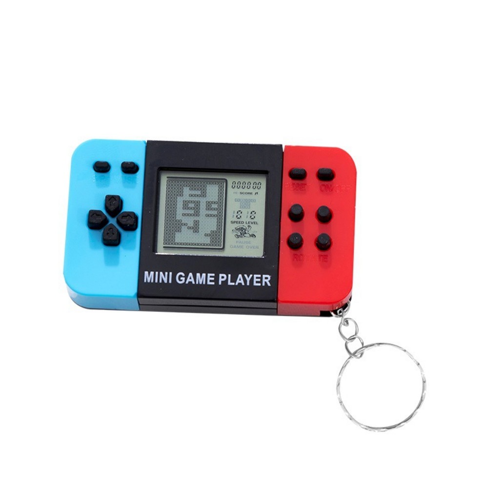 クラシックテトリスハンドヘルドゲームコンソールキーホルダーレ - Retro Gaming Device Handheld のレビューと価格