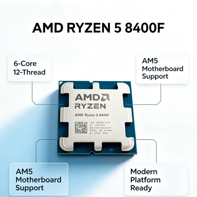 Ryzen 5 8400F AM5ソケット ゲーミングCPU - Amd Cpu Ryzen 5 のレビューと価格
