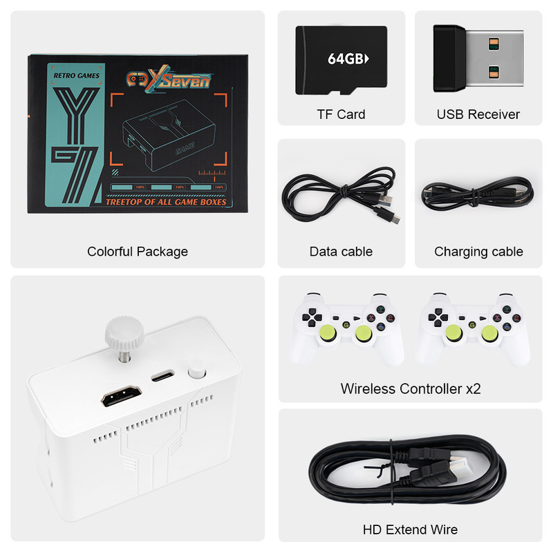 ベストセラーY7 TVゲームコンソール デュアルシステムセッ - Retro Gaming Xbox のレビューと価格