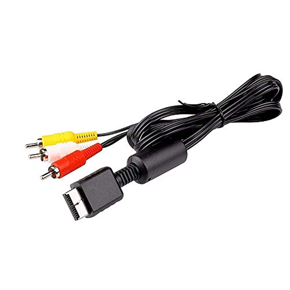 交換用 AV to RCA コンポジットケーブル PS2 P - Composite Rca Cable のレビューと価格