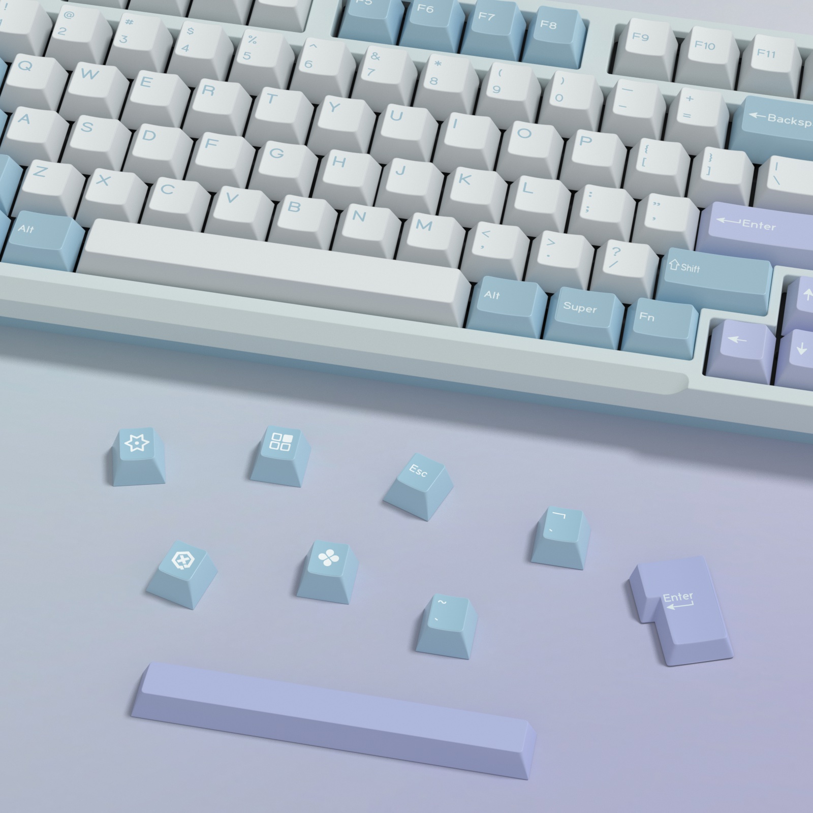KBDiy GMK イリュージョンキーキャップチェリープロフ - Retro Gaming Laptop のレビューと価格