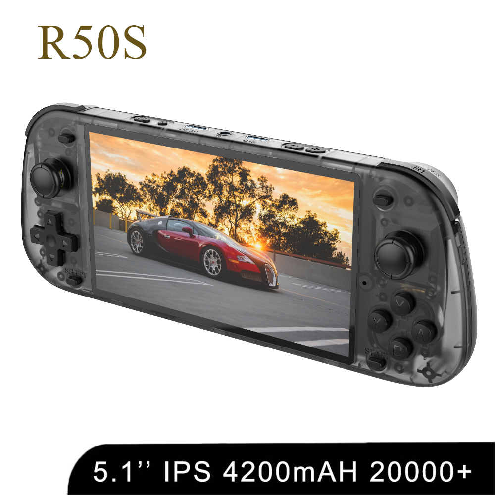 5.1インチ新型R50Sレトロ携帯型ビデオゲーム機 128G - Retro Gaming Device Handheld のレビューと価格