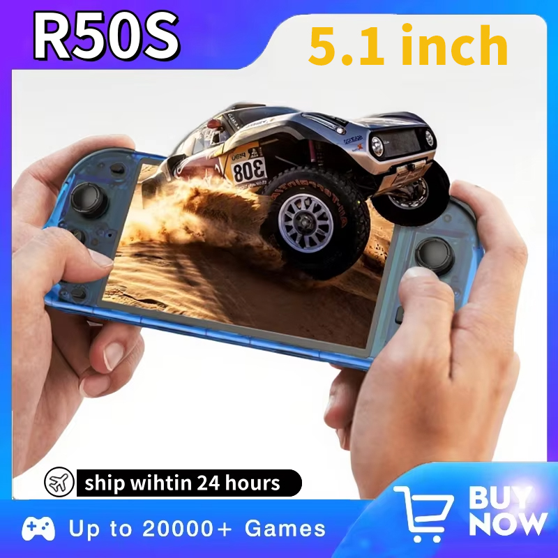 5.1インチ新型R50Sレトロ携帯型ビデオゲーム機 128G - Retro Gaming Device Handheld のレビューと価格