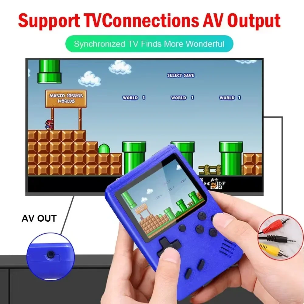 レトロポータブルミニハンドヘルドビデオゲームコンソール8ビッ - Retro Gaming Device Handheld のレビューと価格