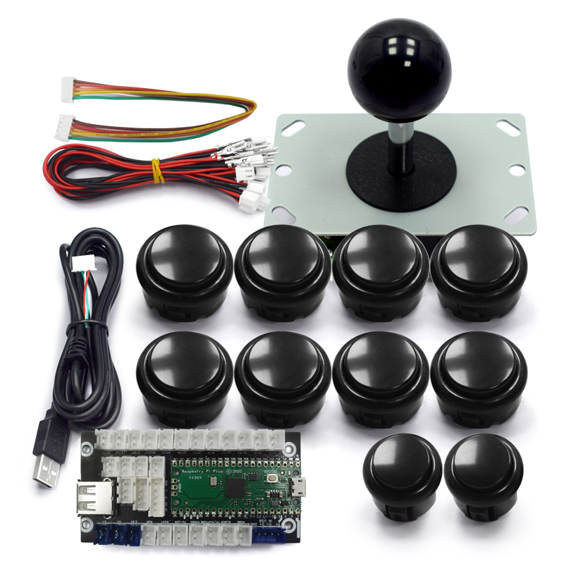 コピー三和アーケードゲーム DIY キット 8 ウェイジョイ - Raspberry Pi Retropie のレビューと価格