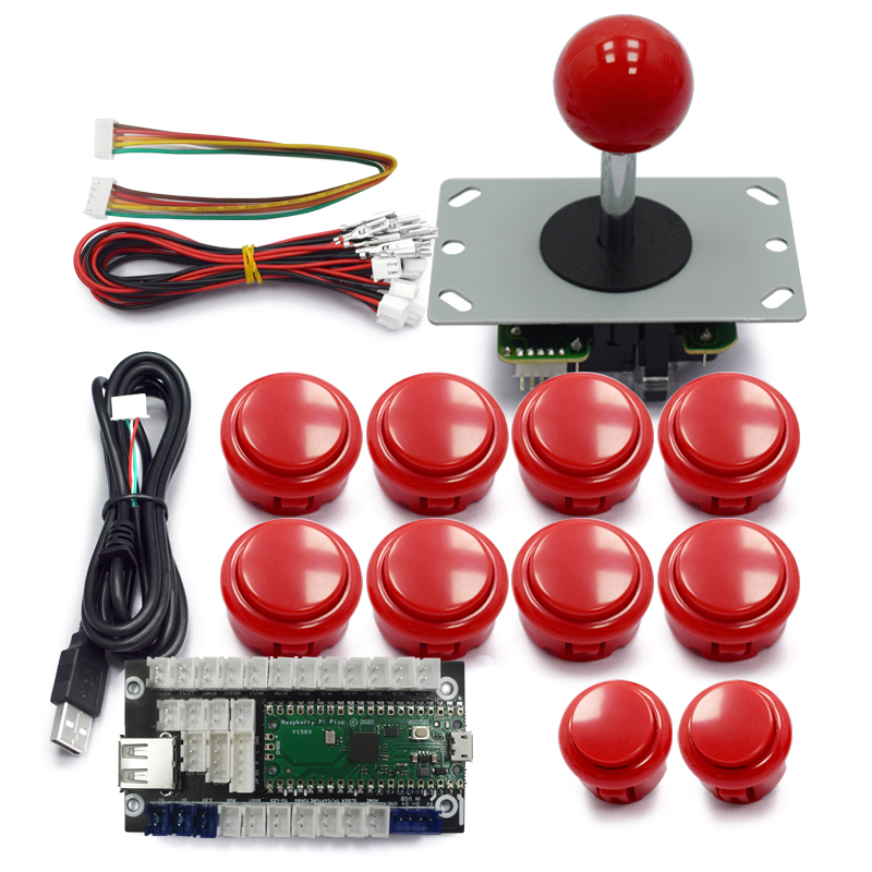 コピー三和アーケードゲーム DIY キット 8 ウェイジョイ - Raspberry Pi Retropie のレビューと価格