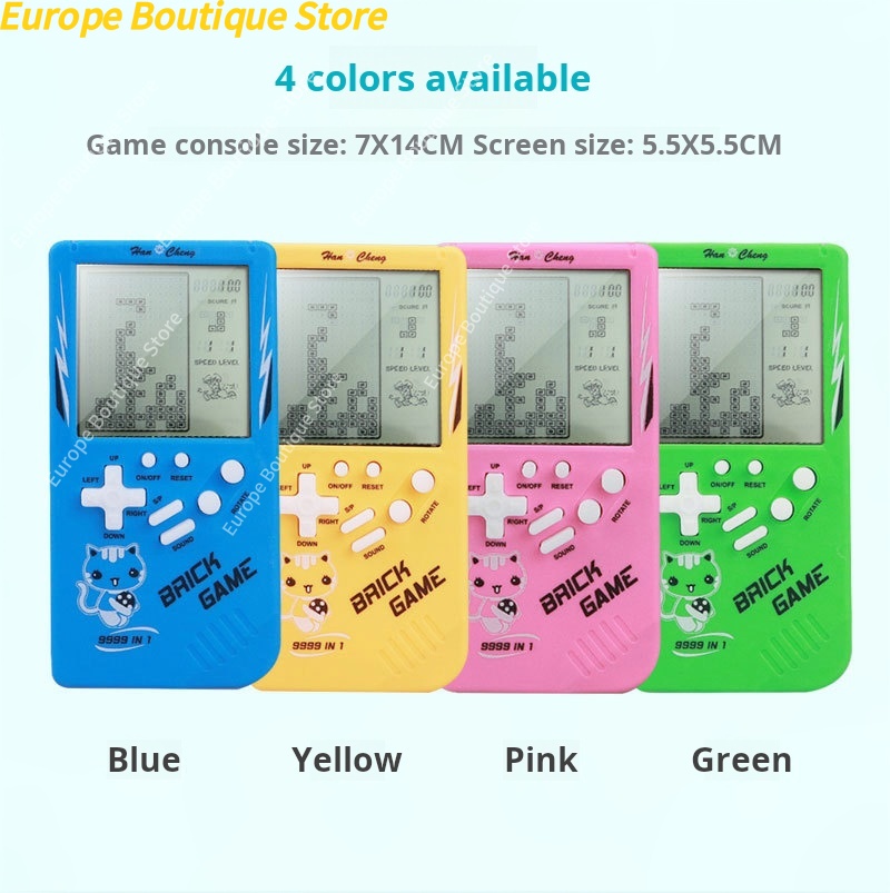 大画面キッズハンドヘルドゲーム機レトロクラシック電子ゲームお - Retro Gaming Device Handheld のレビューと価格