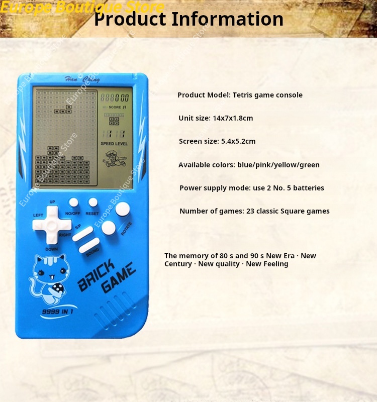 大画面キッズハンドヘルドゲーム機レトロクラシック電子ゲームお - Retro Gaming Device Handheld のレビューと価格