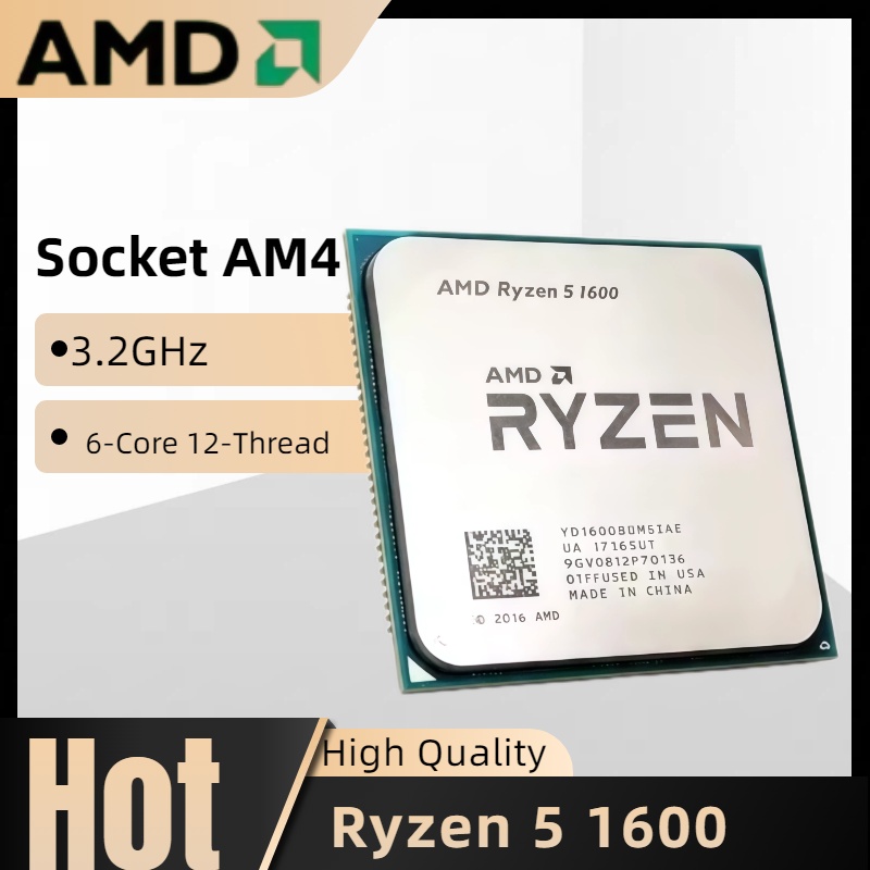 AMDソケットAM4 Ryzen 5 1600 R5 160 - Amd Cpu Ryzen 5 のレビューと価格